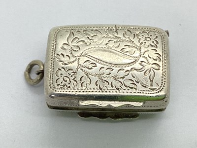 Lot 140 - A XIX Century Hallmarked Silver Vinaigrette,...