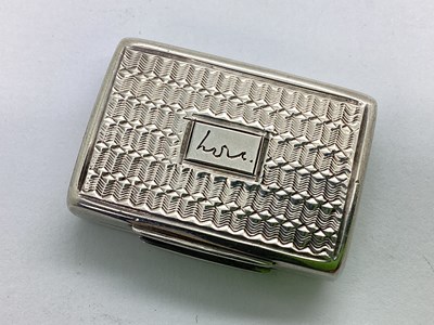 Lot 142 - A XIX Century Hallmarked Silver Vinaigrette,...