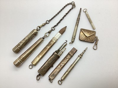 Lot 145 - Two Hallmarked Silver Cheroot Cases, together...
