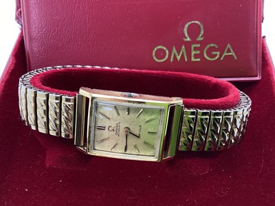 Lot 311 - Omega; DeVille Vintage Wristwatch, the signed...