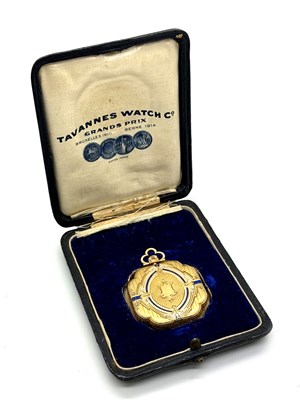 Lot 337 - Tavannes Watch Co; A Highly Decorative Cased...