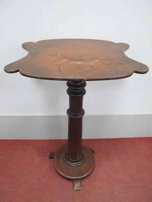 Lot 1561 - A XIX Century Mahogany Pedestal Table, with...