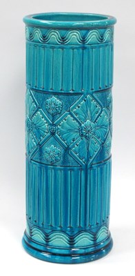 Lot 1123 - A Burmantofts Pottery Faience Stick Stand,...