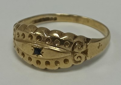 Lot 41 - A 9ct Gold Victorian Style Single Stone Ring,...