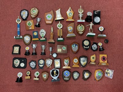 Lot 1457 - Football Trophies/Shields from the Early 1960s...