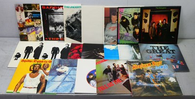 Lot 373 - Punk LPs, nineteen albums comprising of...