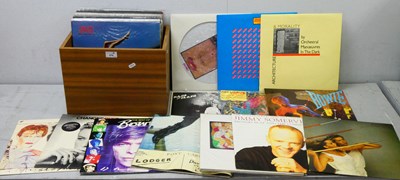 Lot 379 - A Mixed Box of Thirty Nine LPs, to include...