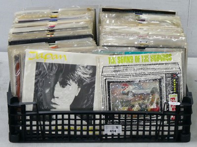 Lot 414 - 7" Singles, approximately 100 ,mainly Punk and...