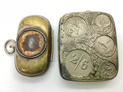 Lot 295 - J.W.B England; A C.1900 Silver Plated Spring...
