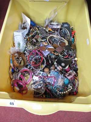 Lot 49 - A Mixed Lot of Assorted Costume Jewellery,...