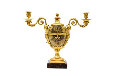 Lot 1251 - A Pair of George III Ormolu Mounted Derbyshire...