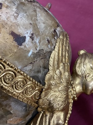 Lot 1251 - A Pair of George III Ormolu Mounted Derbyshire...