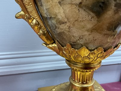 Lot 1251 - A Pair of George III Ormolu Mounted Derbyshire...
