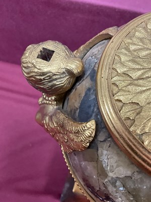 Lot 1251 - A Pair of George III Ormolu Mounted Derbyshire...