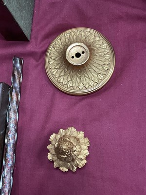 Lot 1251 - A Pair of George III Ormolu Mounted Derbyshire...