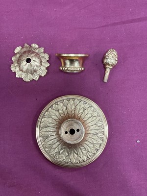 Lot 1251 - A Pair of George III Ormolu Mounted Derbyshire...