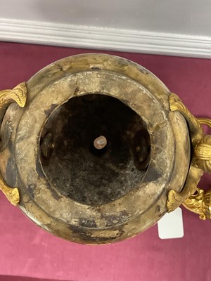 Lot 1251 - A Pair of George III Ormolu Mounted Derbyshire...