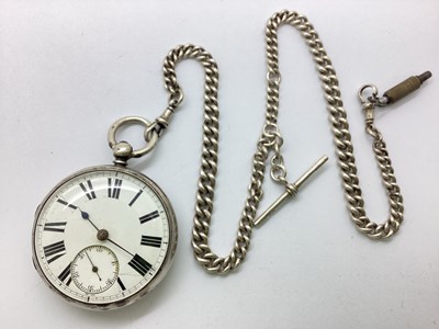 Lot 332 - A Victorian Hallmarked Silver Openface...