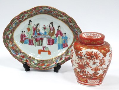 Lot 1130 - A Late XIX Century Canton Famille Rose Pottery...