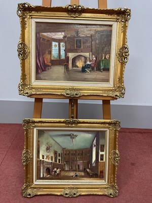 Lot 1176 - SEGURINO (Continental XX Century) 
Interior...
