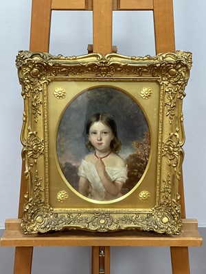 Lot 1184 - FRANCIS JOHN WYBURD (1826-1893) Half Length...