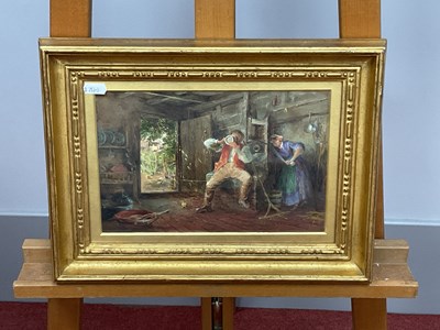 Lot 1160 - CHARLES JAMES LEWIS (1830-1892) 
Interior...