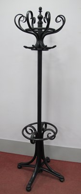Lot 1574 - An Early XX Century Ebonised Bentwood Hat,...