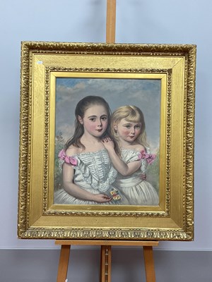 Lot 1231 - WILLIAM CHILD (Fl. 1847-51) Portrait of Two...