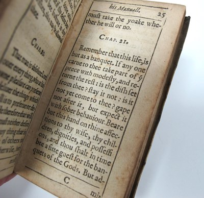 Lot 1326 - Healey - ' Epictevus his Manuall and Cebes his...