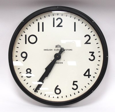 Lot 1472 - A Large Smiths English Clock Systems, London...