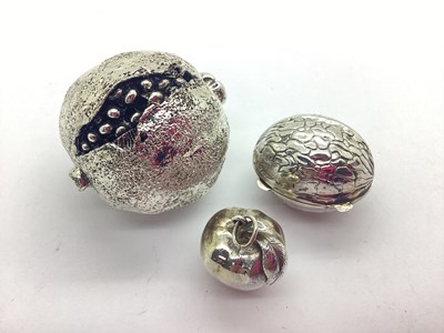 Lot 121 - A Modern Filled Model of A Pomegranate, of...