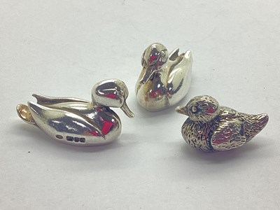 Lot 114 - Sarah Jones; Two Modern Novelty Miniature...