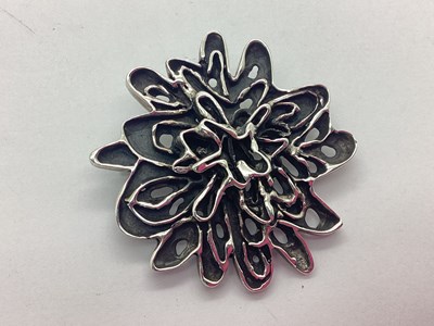 Lot 194 - Keith Tyssen; A Modernist Hallmarked Silver...