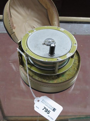 Lot 795 - Hardy Jewel 3 5/8" Diameter Fly Reel.