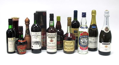 Lot 1430 - Spirits - Liqueur Muscat, Cherry Brandy,...