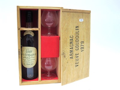 Lot 1453 - Armagnac - 1979 Vieux Bas-Armagnac Veuve J....