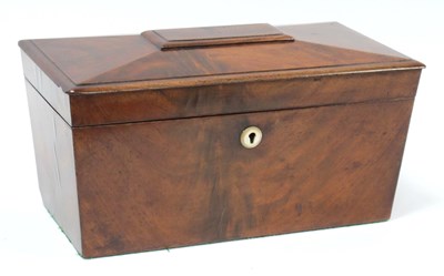 Lot 1262 - A Mid XIX Century Rosewood Tea Caddy, of...