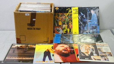 Lot 408 - Jerry Lee Lewis LP Collection, over sixty...