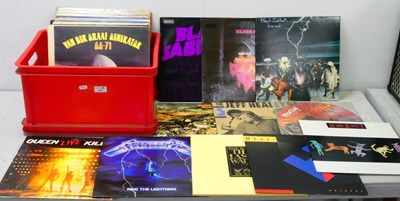 Lot 411 - Rock Interest LPs, fifty to include, Black...