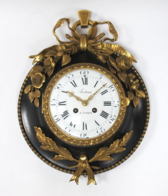 Lot 1461 - A Late XIX Century Circular Cartel Clock, in...