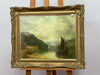 Lot 1178 - WILLIAM SANDERSON (Late XIX Century) 
Fishing...