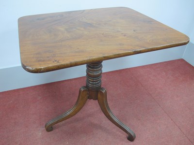Lot 1524 - A XIX Century Mahogany Pedestal Table, with...