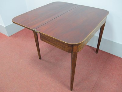 Lot 1531 - An Early XIX Century Mahogany Tea Table, the...