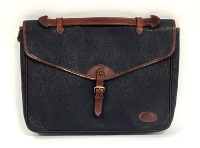 Lot 1412 - A Vintage Mulberry Laptop/Document Case, in...