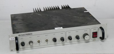 Lot 333 - HR Electronics Logic 125 Mixer/Amplifier,...