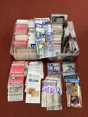 Lot 1122 - Fanzines - Leicester, Chester, Brighton, Stoke-...