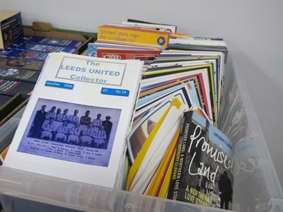 Lot 1120 - Fanzines - Bradford City, Leeds United,...