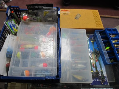 Lot 791 - Pike Fishing Tackle, Floats, Lures, Traces,...
