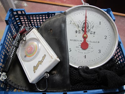 Lot 790 - Fishing Scales, Reuben Heaton, Avon, one...