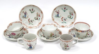 Lot 1137 - A Chinese Porcelain Part Tea and Coffee...